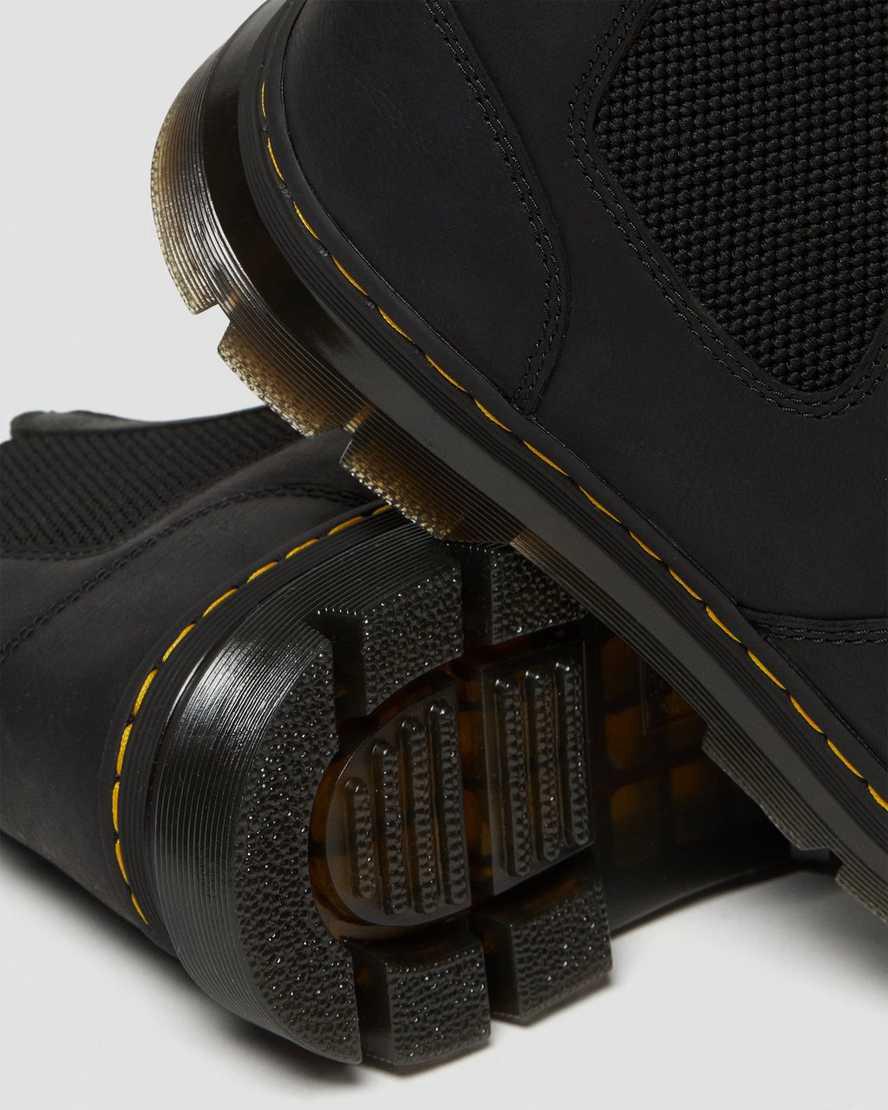 Dr Martens Embury Deri Chelsea Kadın Günlük Bot Siyah  Türkiye |  89243-EYUQ