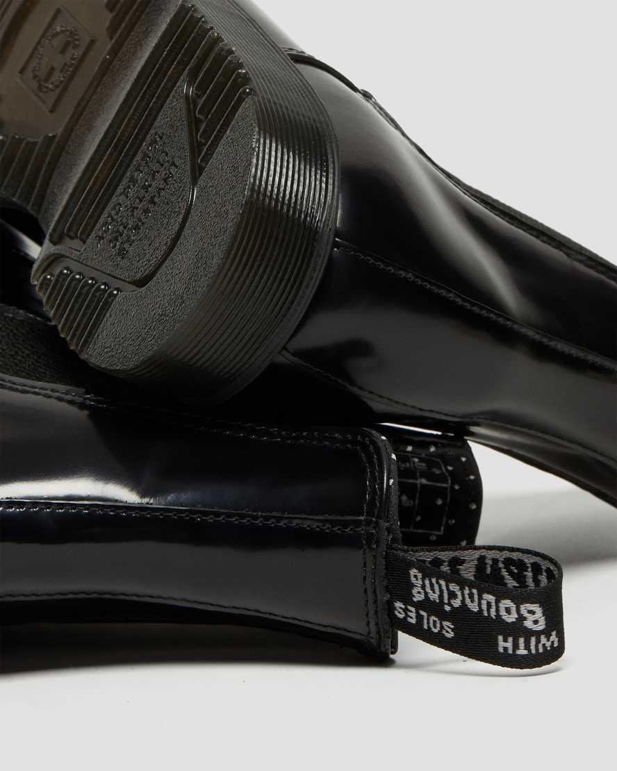 Dr Martens Flora Smooth Deri Kadın Chelsea Bot Siyah  Türkiye |  58269-SWXL