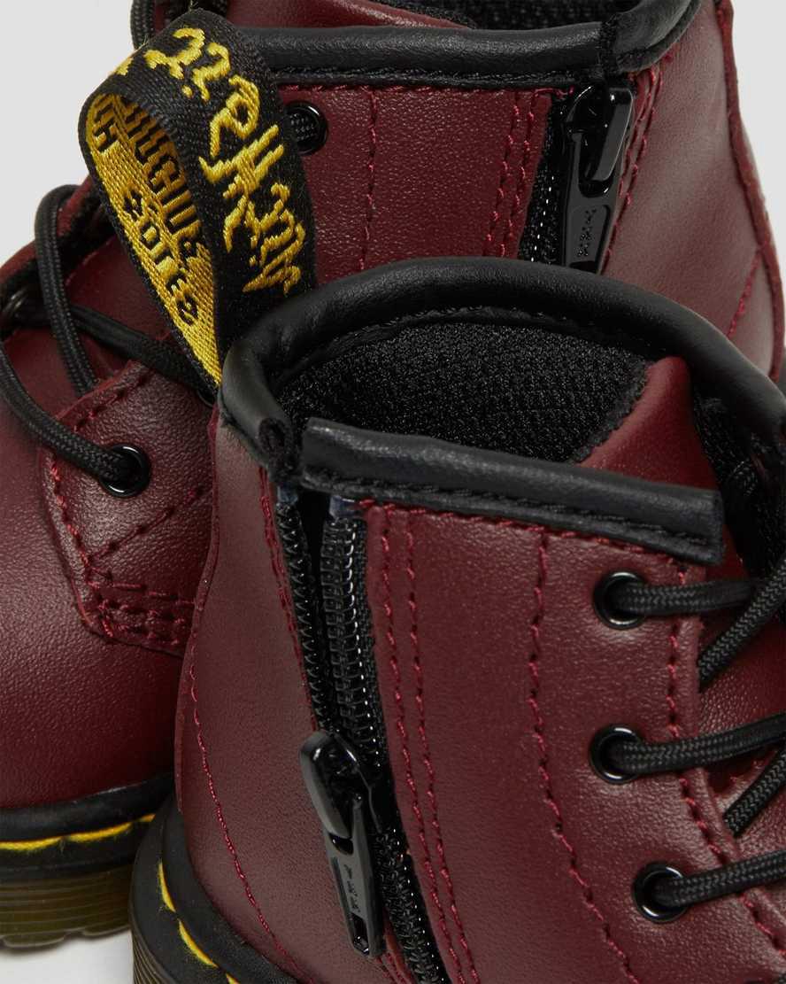 Dr Martens Infant 1460 Softy T Deri Çocuk Bağcıklı Bot Kırmızı  Türkiye |  34056-DAGT