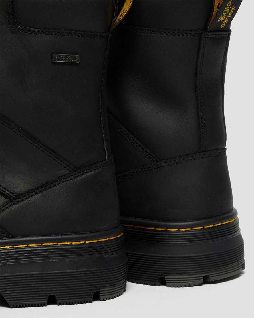 Dr Martens Iowa Su Geçirmez Poly Erkek Günlük Bot Siyah  Türkiye |  21458-FHZK