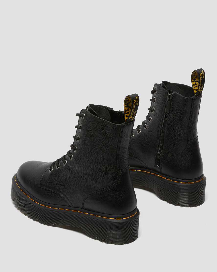 Dr Martens Jadon Boot III Pisa Deri Kadın Kalın Taban Bot Siyah  Türkiye |  36250-DUOY