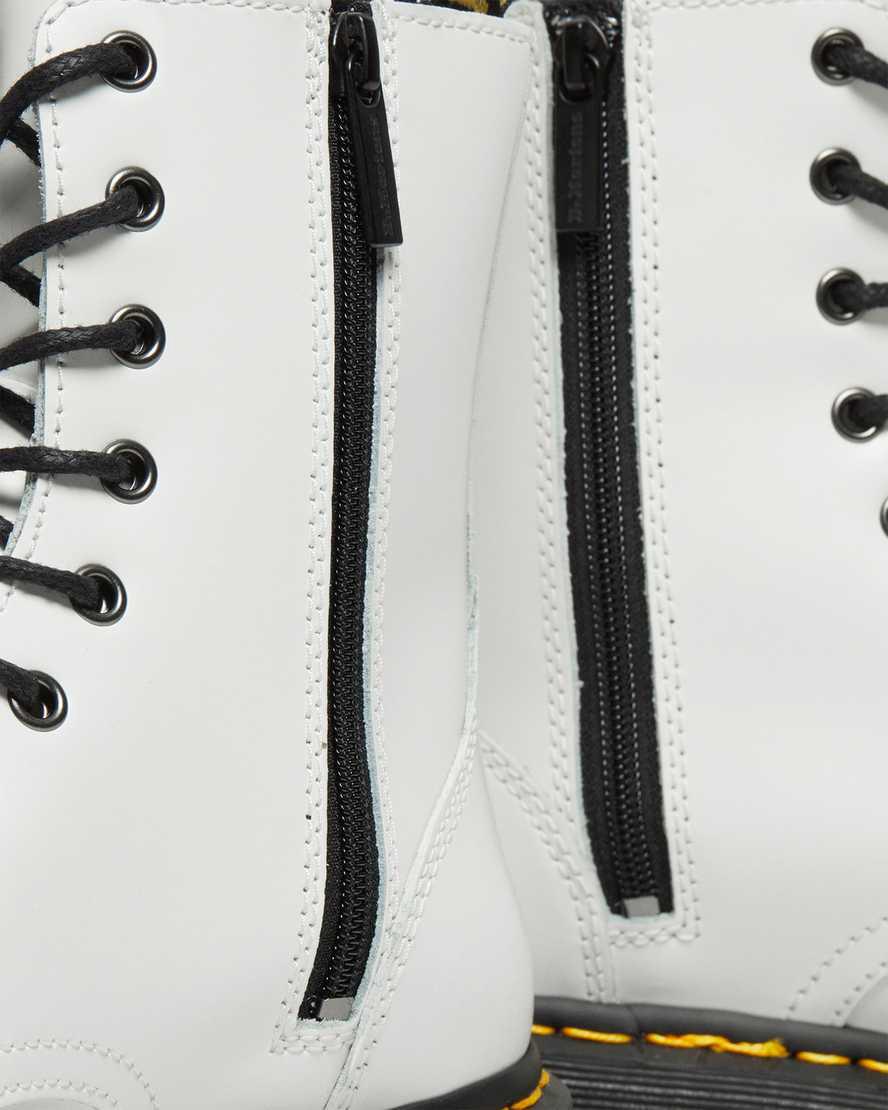 Dr Martens Jadon  Türkiye |  Platform Official Erkek Bilek Boy Bot Beyaz  Türkiye |  76108-TIMU