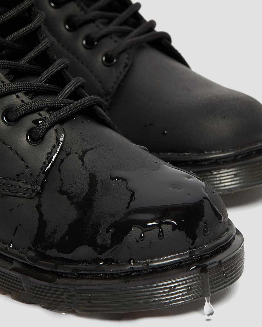 Dr Martens Junior 1460 Faux Fur Astar Çocuk Bot Siyah  Türkiye |  70315-AHLJ