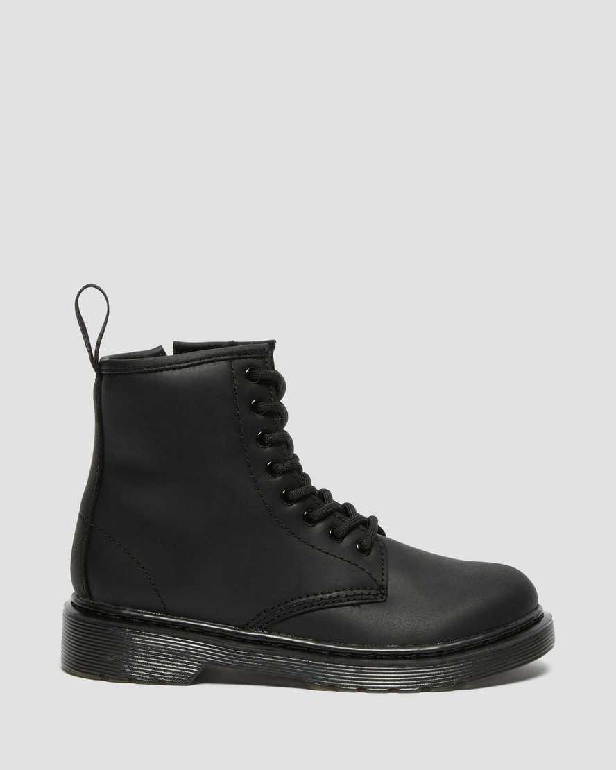 Dr Martens Junior 1460 Faux Fur Astar Çocuk Bot Siyah  Türkiye |  70315-AHLJ