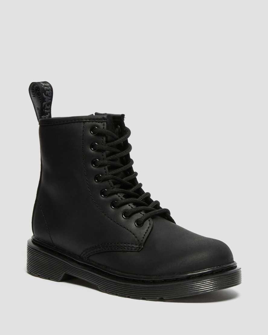 Dr Martens Junior 1460 Faux Fur Astar Çocuk Bot Siyah  Türkiye |  70315-AHLJ