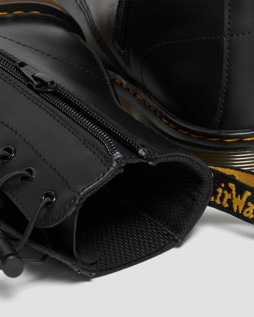 Dr Martens Junior 1460 Harper Deri Çocuk Bot Siyah  Türkiye |  36054-JPBX