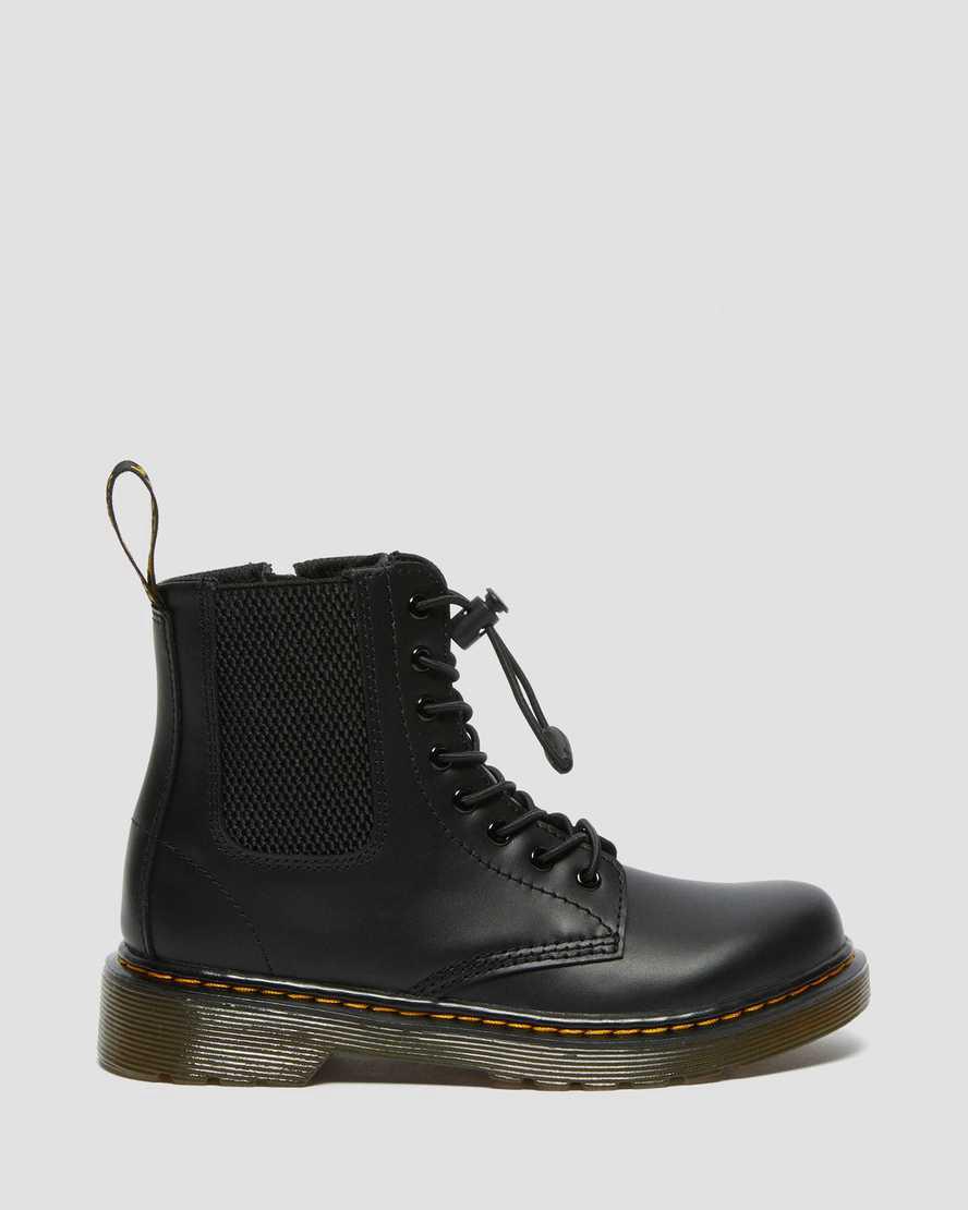 Dr Martens Junior 1460 Harper Deri Çocuk Bot Siyah  Türkiye |  36054-JPBX