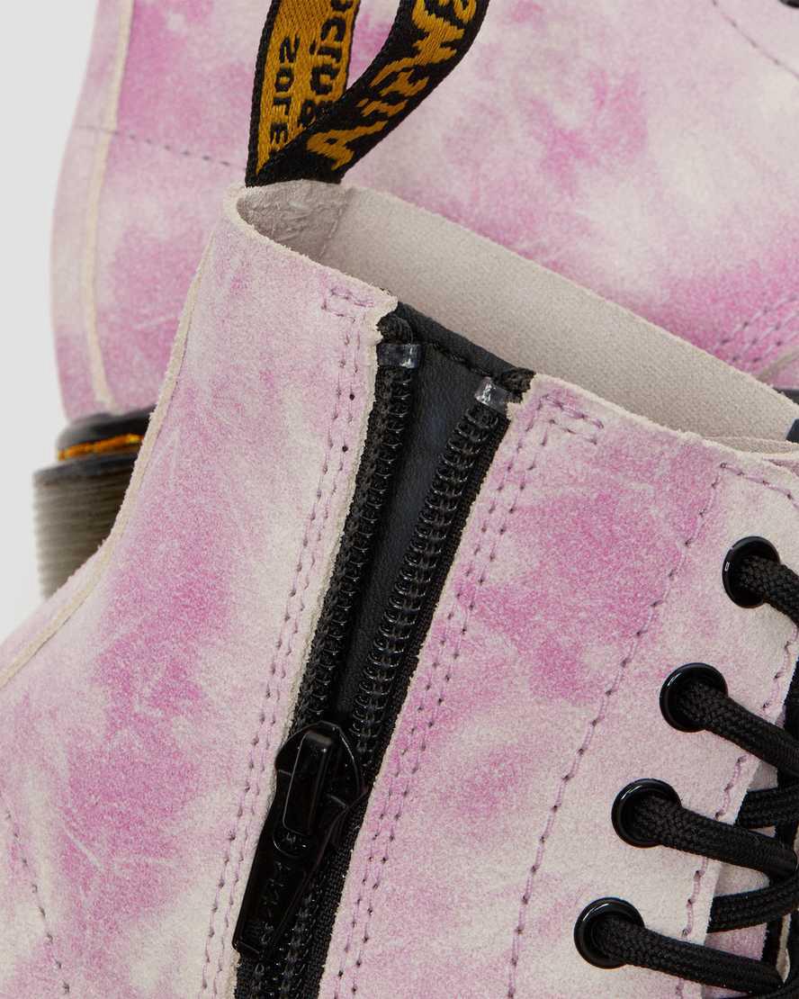 Dr Martens Junior 1460 Pascal Tie Dye Çocuk Bağcıklı Bot Pembe  Türkiye |  37415-DPRW
