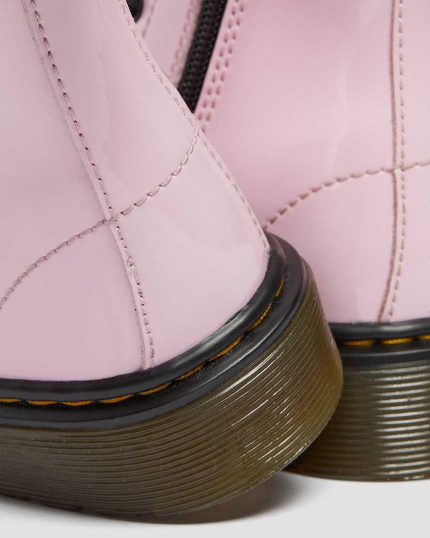Dr Martens Junior 1460 Rugan Deri Çocuk Bağcıklı Bot Pembe  Türkiye |  32497-ZDGX
