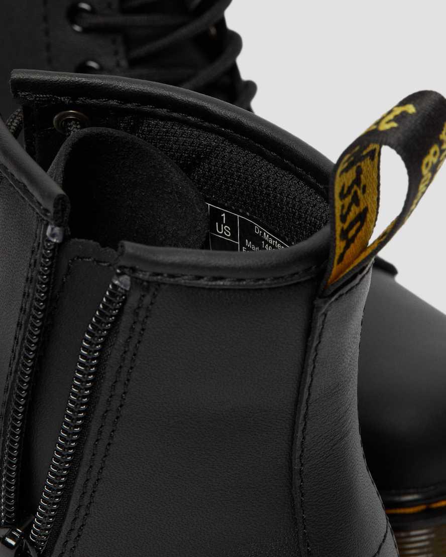 Dr Martens Junior 1460 Softy T Deri Çocuk Bağcıklı Bot Siyah  Türkiye |  12876-DZIJ