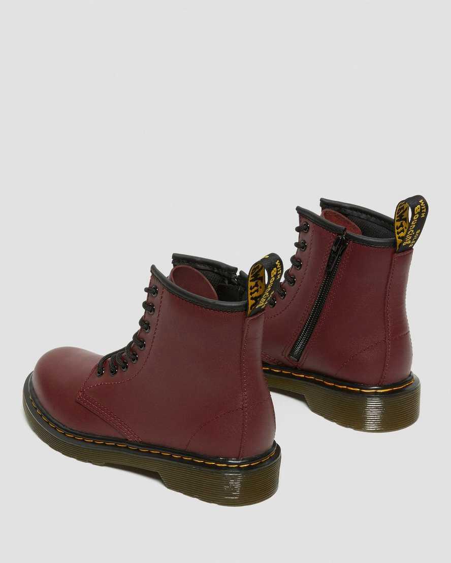 Dr Martens Junior 1460 Softy T Deri Çocuk Bağcıklı Bot Kırmızı  Türkiye |  53142-YOXB
