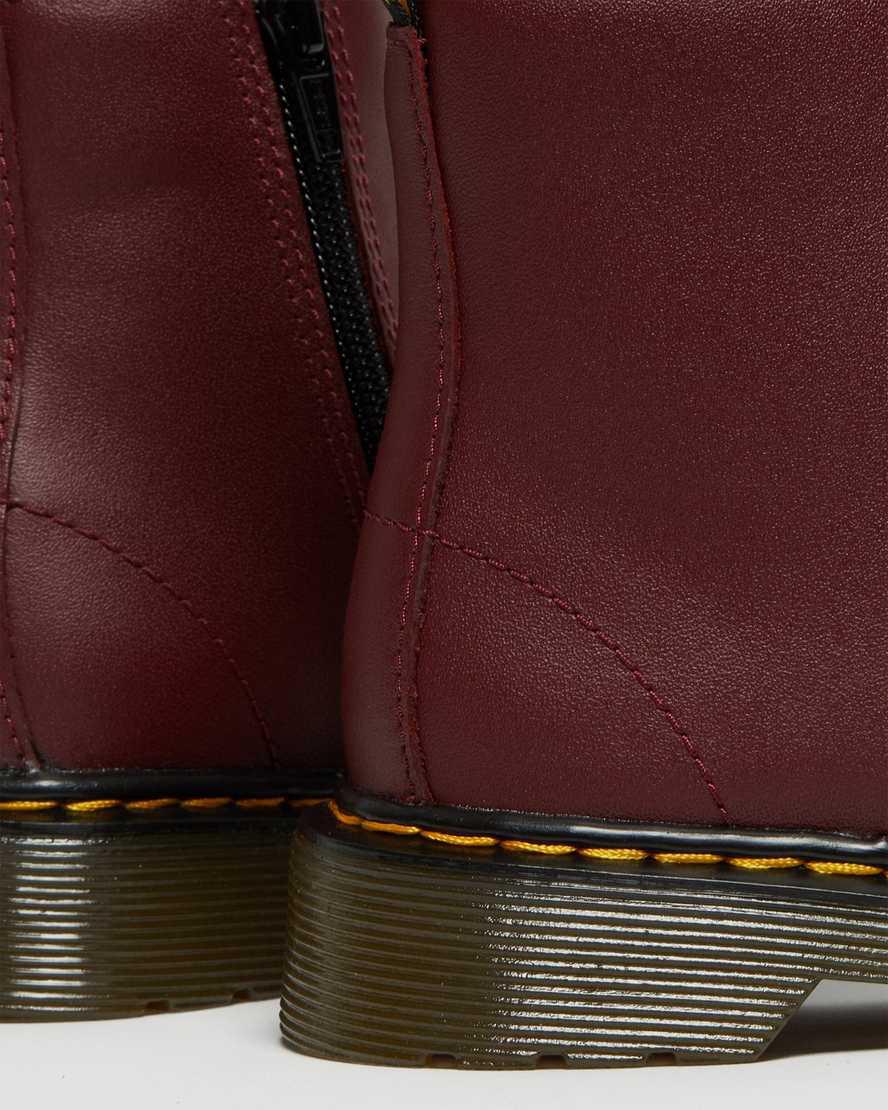 Dr Martens Junior 1460 Softy T Deri Çocuk Bağcıklı Bot Kırmızı  Türkiye |  53142-YOXB
