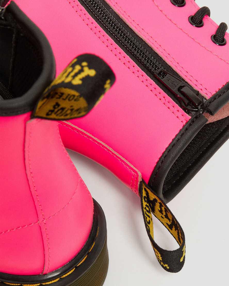 Dr Martens Junior 1460 Softy T Deri Çocuk Bağcıklı Bot Pembe  Türkiye |  69281-RBQF