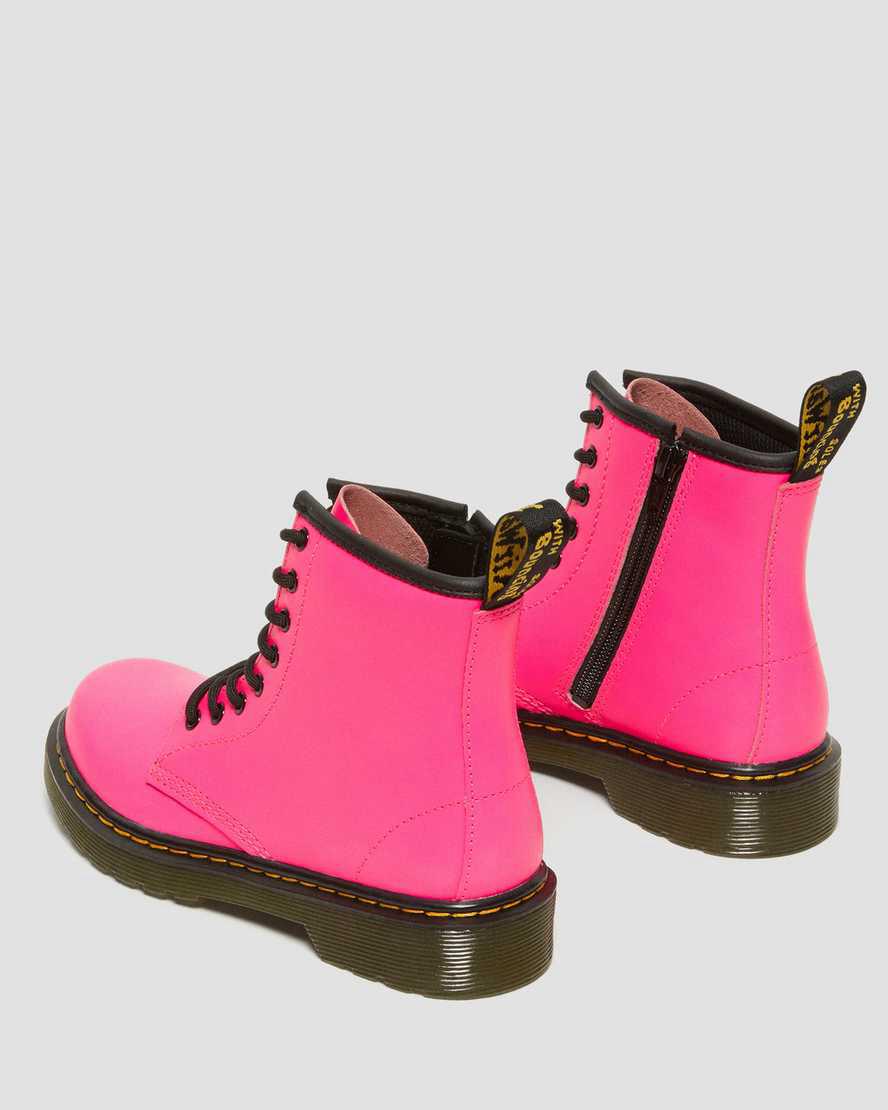 Dr Martens Junior 1460 Softy T Deri Çocuk Bağcıklı Bot Pembe  Türkiye |  69281-RBQF