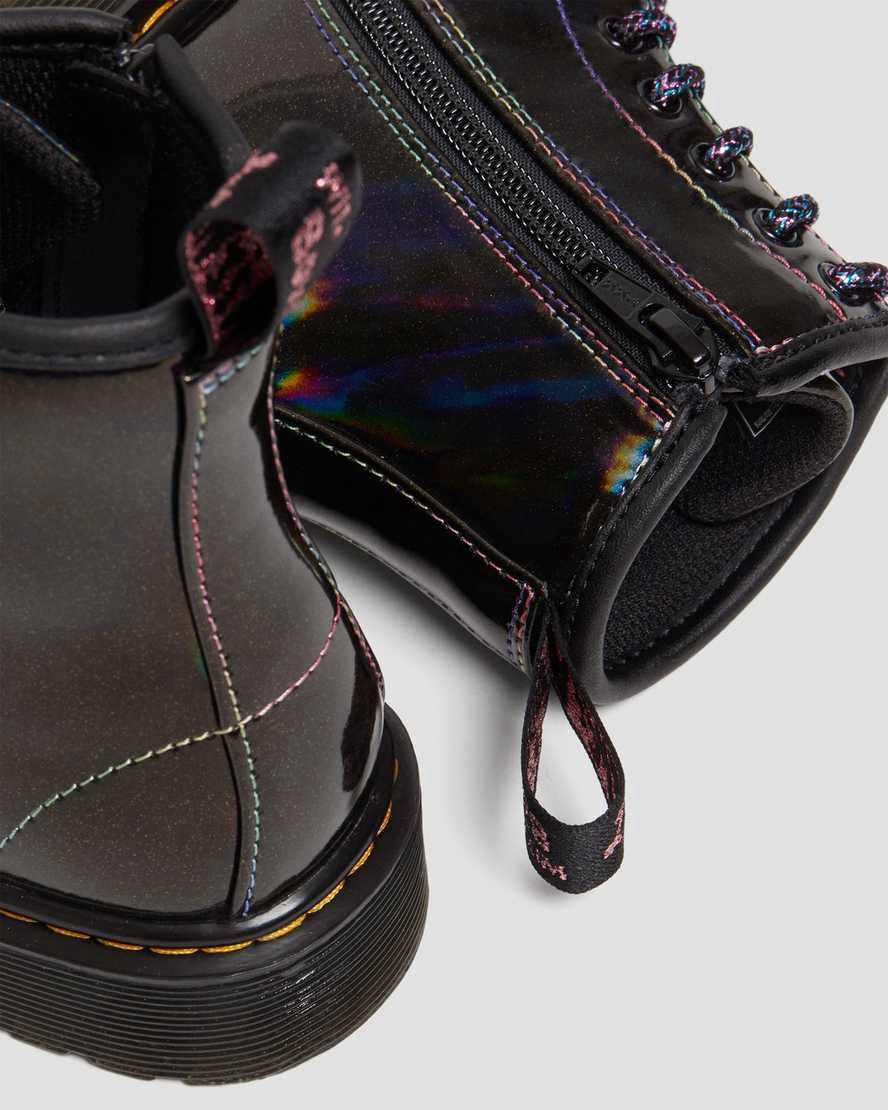 Dr Martens Junior 1460 Sparkle Rays Çocuk Bağcıklı Bot Siyah  Türkiye |  29130-KICY