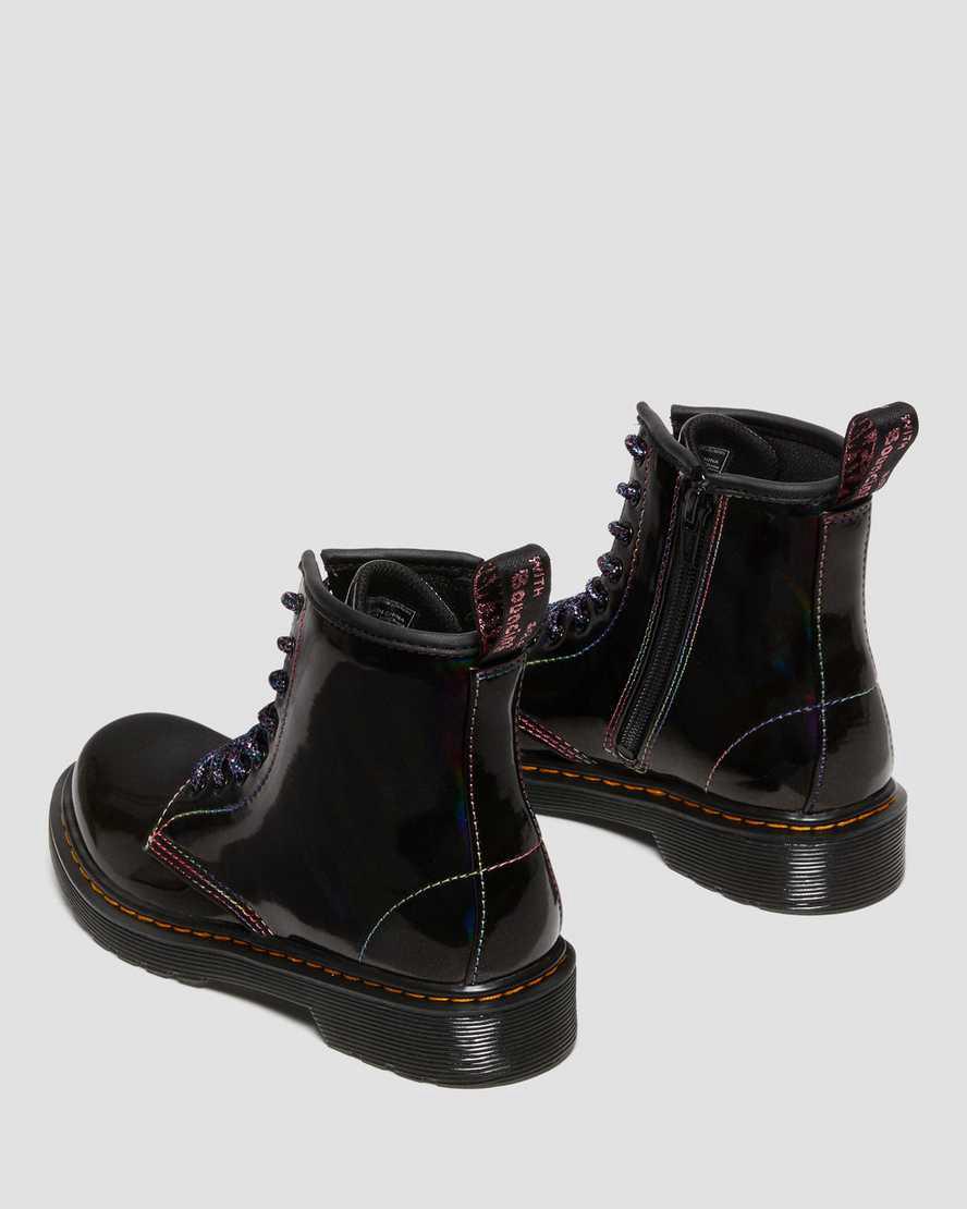 Dr Martens Junior 1460 Sparkle Rays Çocuk Bağcıklı Bot Siyah  Türkiye |  29130-KICY