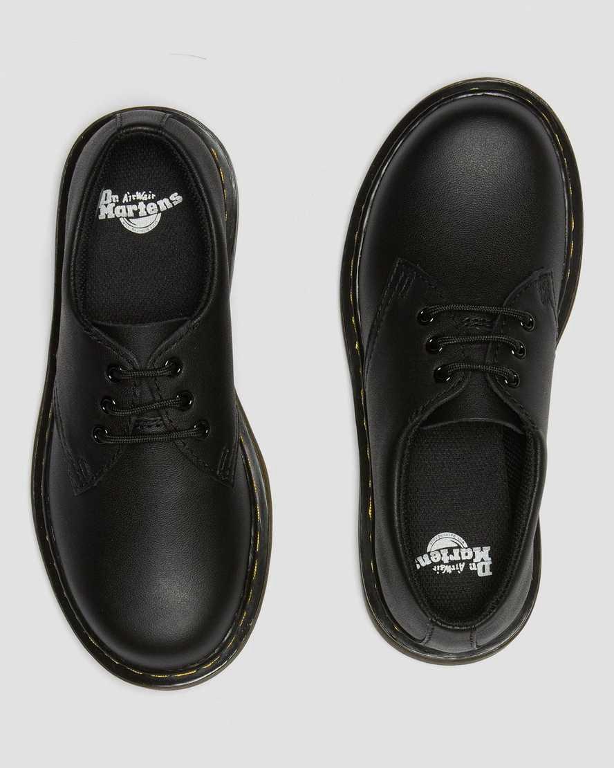 Dr Martens Junior 1461 Softy T Deri Çocuk Ayakkabı Siyah  Türkiye |  29801-BKOD