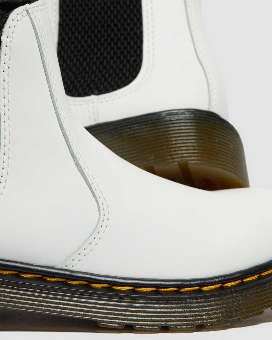 Dr Martens Junior 2976 Deri Çocuk Chelsea Bot Beyaz  Türkiye |  59827-ZNWY