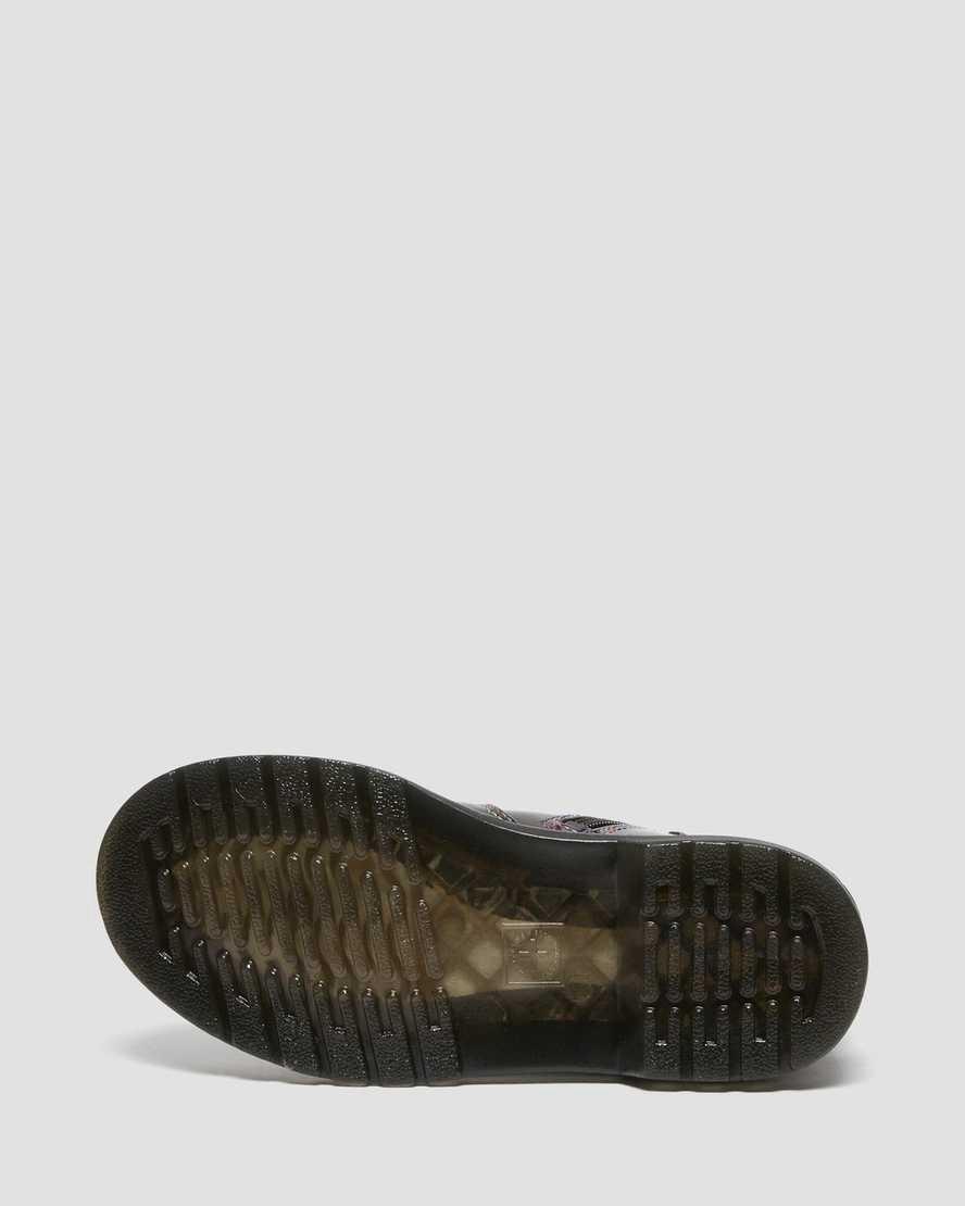 Dr Martens Junior 2976 Sparkle Rays Çocuk Chelsea Bot Siyah  Türkiye |  84390-UTYK
