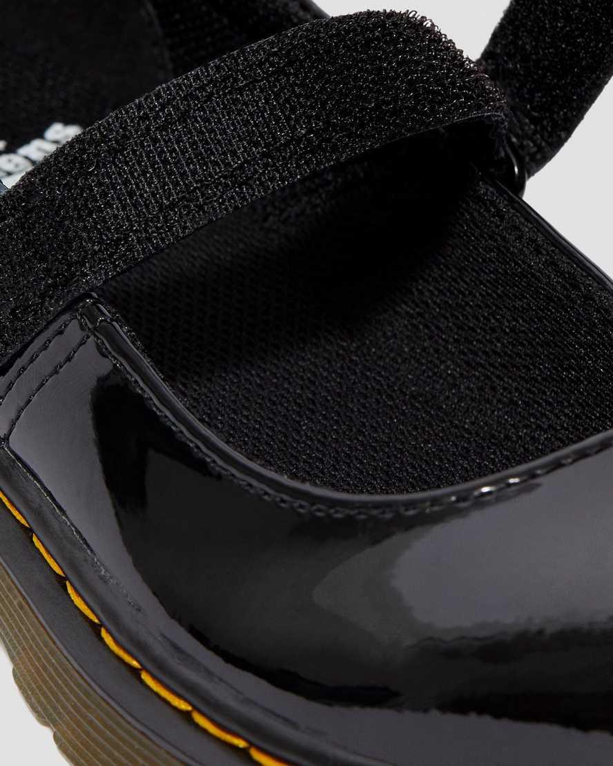 Dr Martens Junior Maccy Rugan Deri Çocuk Mary Jane Ayakkabı Siyah  Türkiye |  14850-BYPW