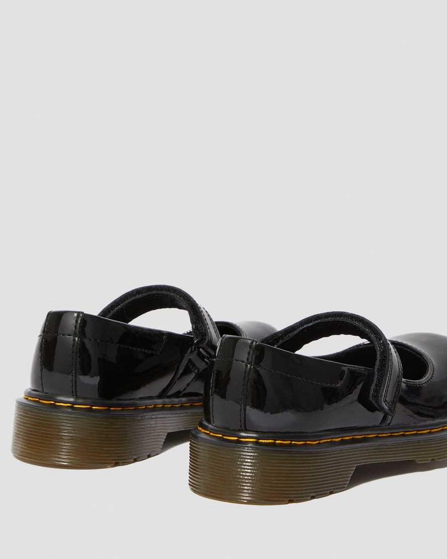 Dr Martens Junior Maccy Rugan Deri Çocuk Mary Jane Ayakkabı Siyah  Türkiye |  14850-BYPW