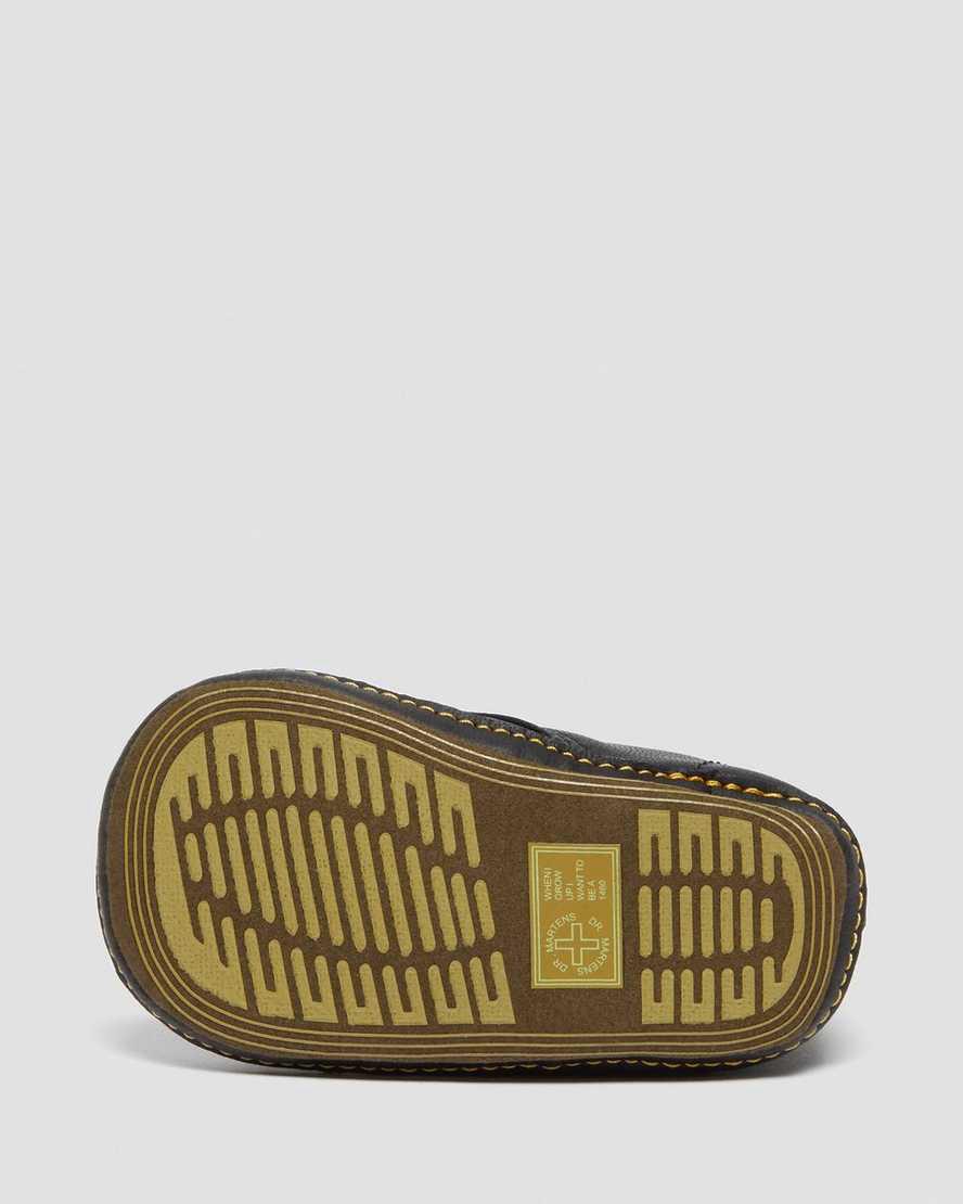 Dr Martens Newborn 1460 Auburn Deri Çocuk Bot Siyah  Türkiye |  32148-AOGK