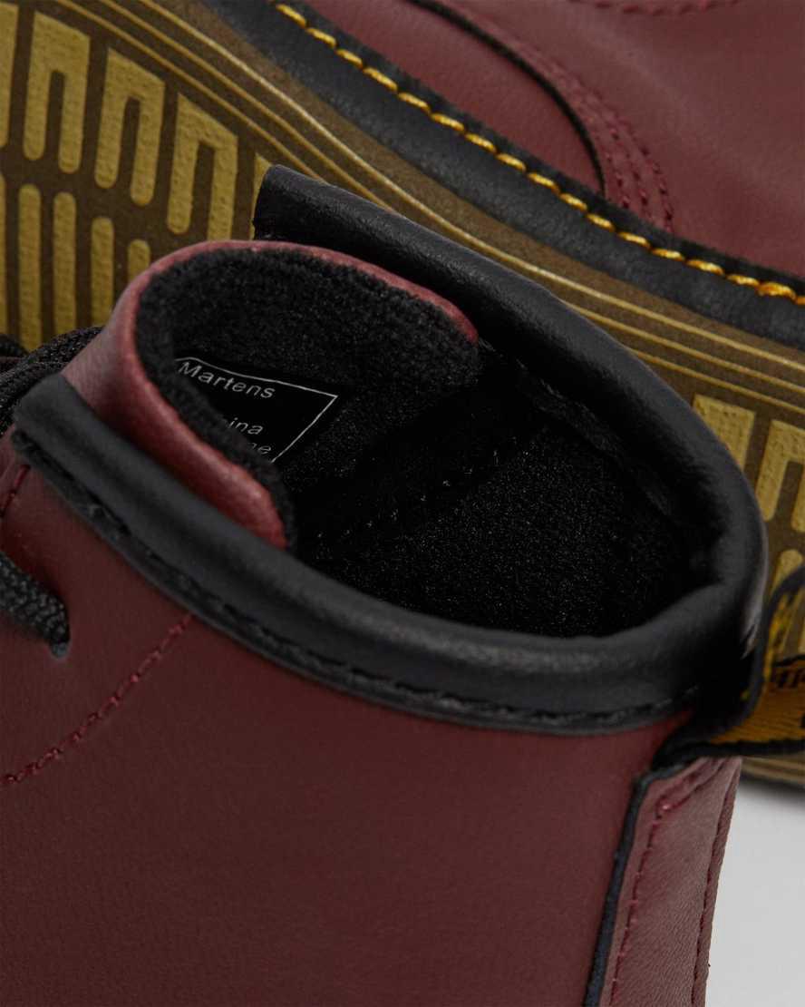 Dr Martens Newborn 1460 Auburn Deri Çocuk Bot Kırmızı  Türkiye |  68409-FBRJ