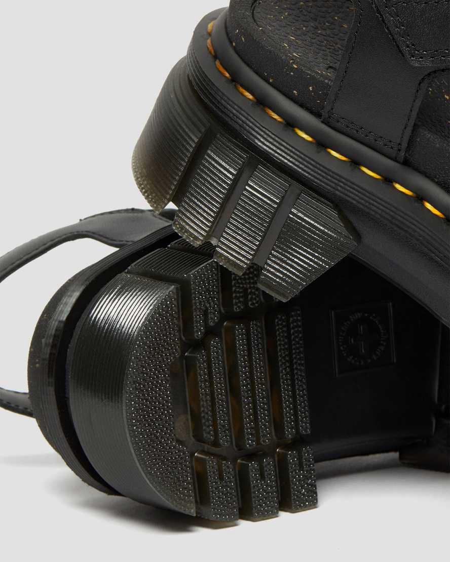 Dr Martens Ricki Nappa Lux Deri 3-Askılı Kadın Platform Sandalet Siyah  Türkiye |  45820-XTQH