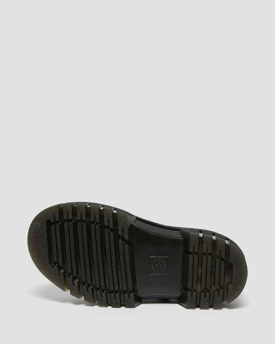 Dr Martens Ricki Nappa Lux Deri 3-Askılı Kadın Platform Sandalet Siyah  Türkiye |  45820-XTQH