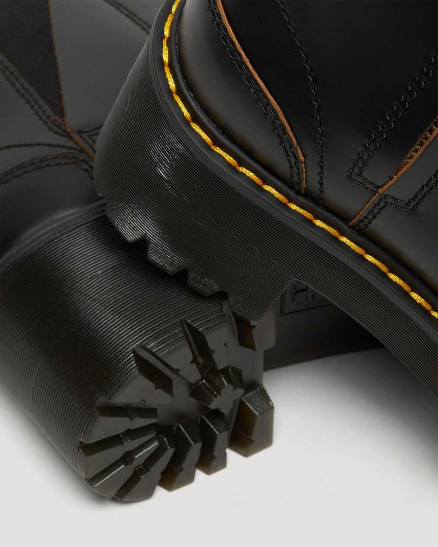 Dr Martens Rometty II Vintage Smooth Deri Kadın Chelsea Bot Siyah  Türkiye |  64731-MVFY