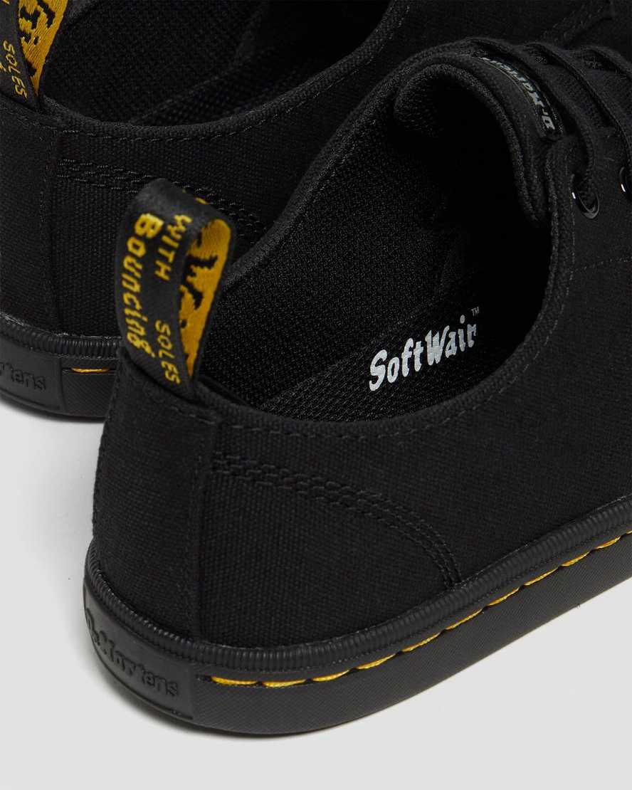 Dr Martens Santanita Kanvas Kadın Günlük Bot Siyah  Türkiye |  69231-OTAK