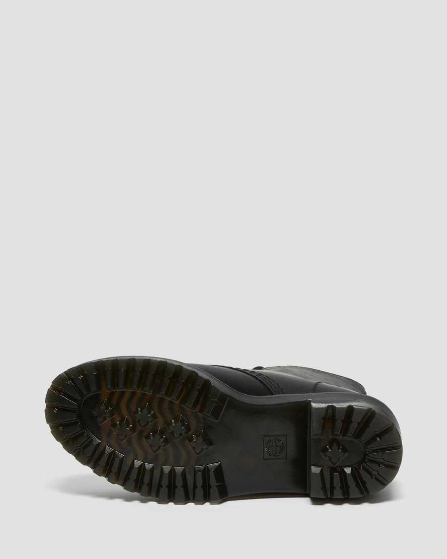 Dr Martens Shriver Hi Wyoming Deri Kadın Topuklu Bot Siyah  Türkiye |  72950-FWVT