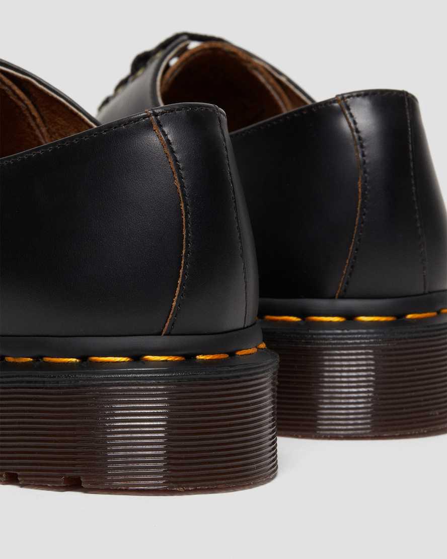 Dr Martens Smiths Vintage Smooth Deri Elbise Erkek Oxford Ayakkabı Siyah  Türkiye |  12506-XGQO