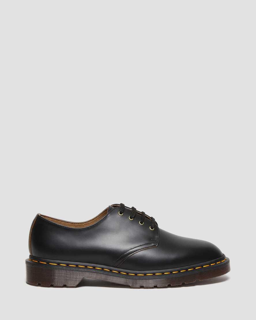 Dr Martens Smiths Vintage Smooth Deri Elbise Erkek Oxford Ayakkabı Siyah  Türkiye |  12506-XGQO