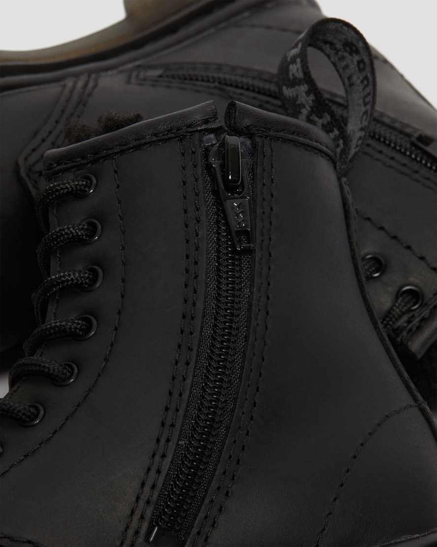 Dr Martens Toddler 1460 Faux Fur Astar Çocuk Bot Siyah  Türkiye |  17423-PNKV