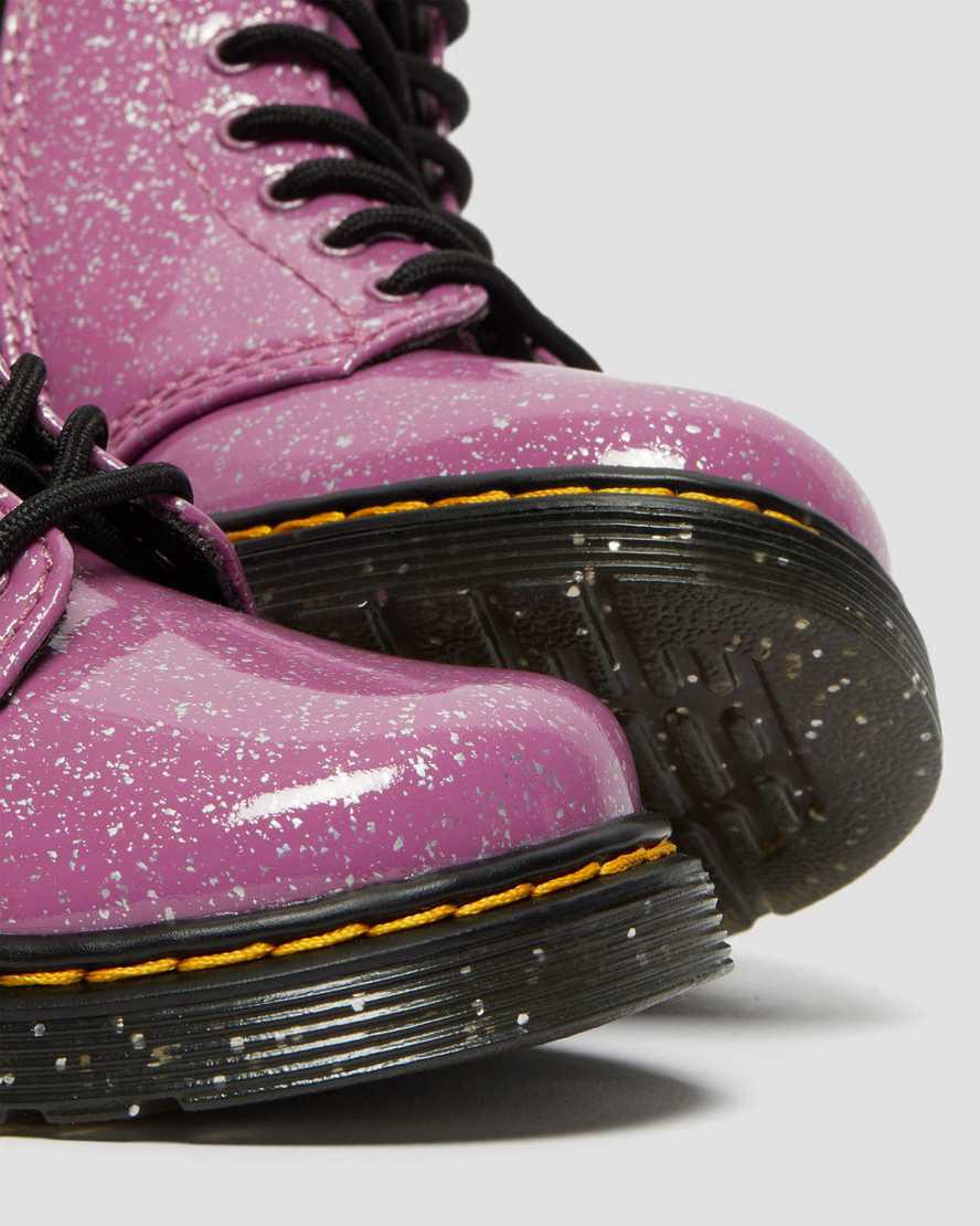 Dr Martens Toddler 1460 Glitter Çocuk Bağcıklı Bot Pembe  Türkiye |  05631-DIOV