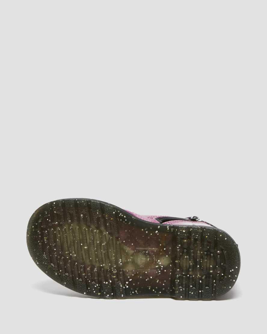 Dr Martens Toddler 1460 Glitter Çocuk Bağcıklı Bot Pembe  Türkiye |  05631-DIOV