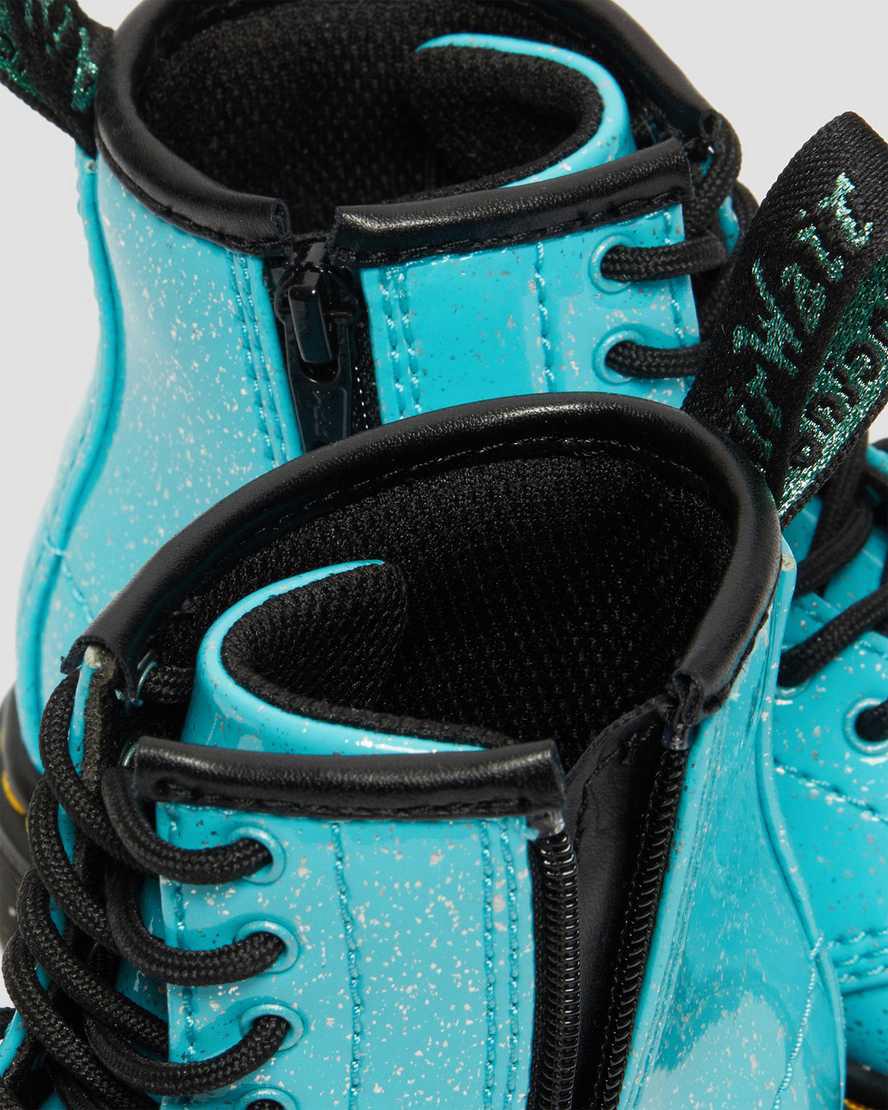 Dr Martens Toddler 1460 Glitter Çocuk Bağcıklı Bot Turkuaz  Türkiye |  76982-MYHS
