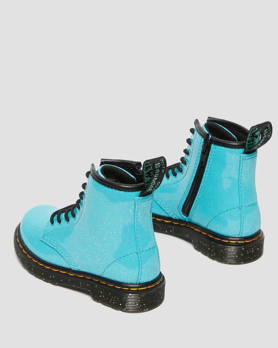 Dr Martens Toddler 1460 Glitter Çocuk Bağcıklı Bot Turkuaz  Türkiye |  76982-MYHS