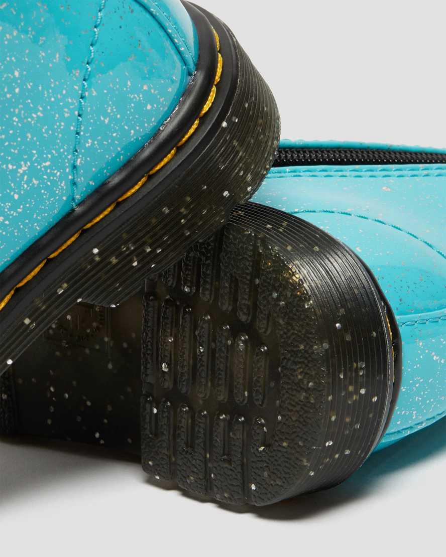 Dr Martens Toddler 1460 Glitter Çocuk Bağcıklı Bot Turkuaz  Türkiye |  76982-MYHS