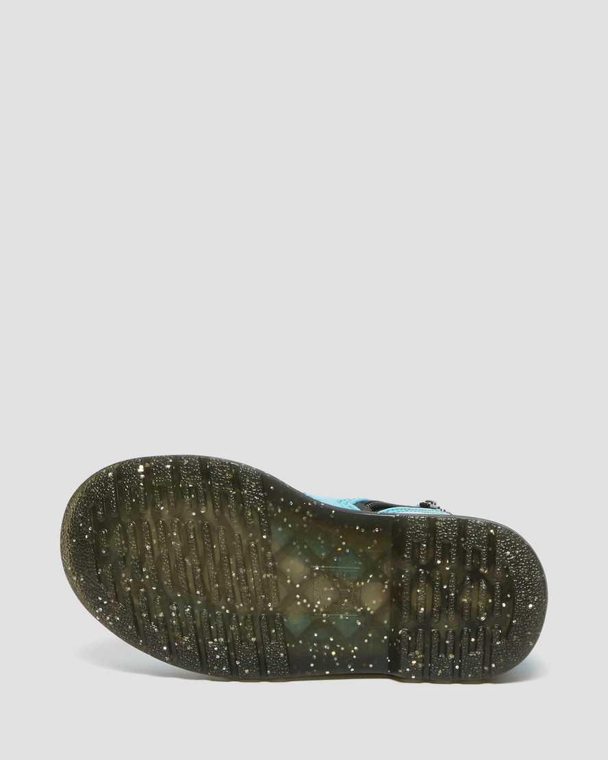 Dr Martens Toddler 1460 Glitter Çocuk Bağcıklı Bot Turkuaz  Türkiye |  76982-MYHS
