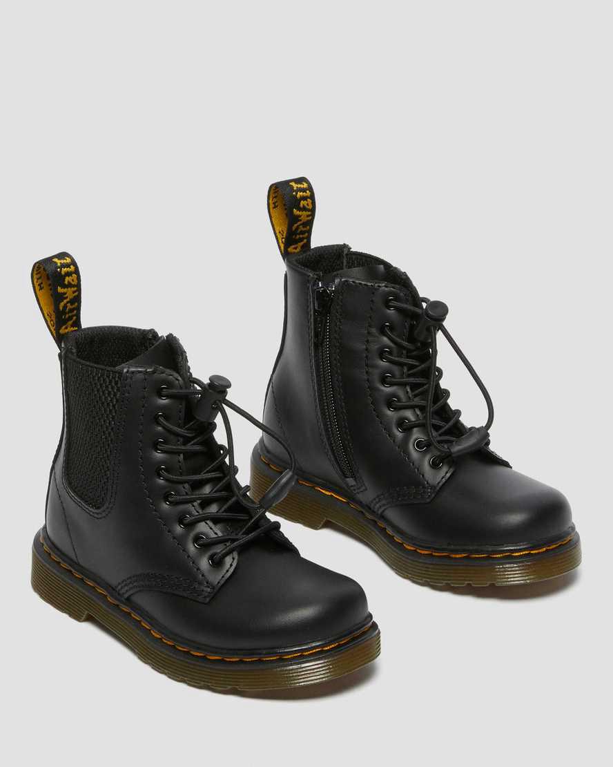 Dr Martens Toddler 1460 Harper Deri Çocuk Bot Siyah  Türkiye |  31586-GORI