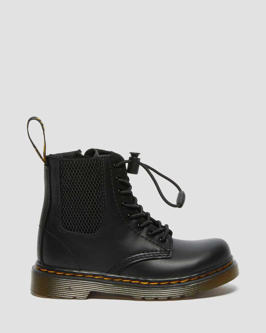 Dr Martens Toddler 1460 Harper Deri Çocuk Bot Siyah  Türkiye |  31586-GORI