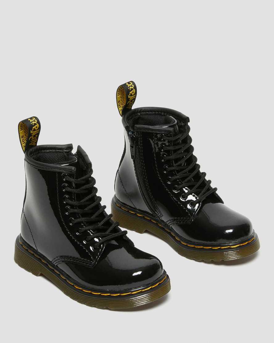 Dr Martens Toddler 1460 Rugan Deri Çocuk Bağcıklı Bot Siyah  Türkiye |  04638-XCRB