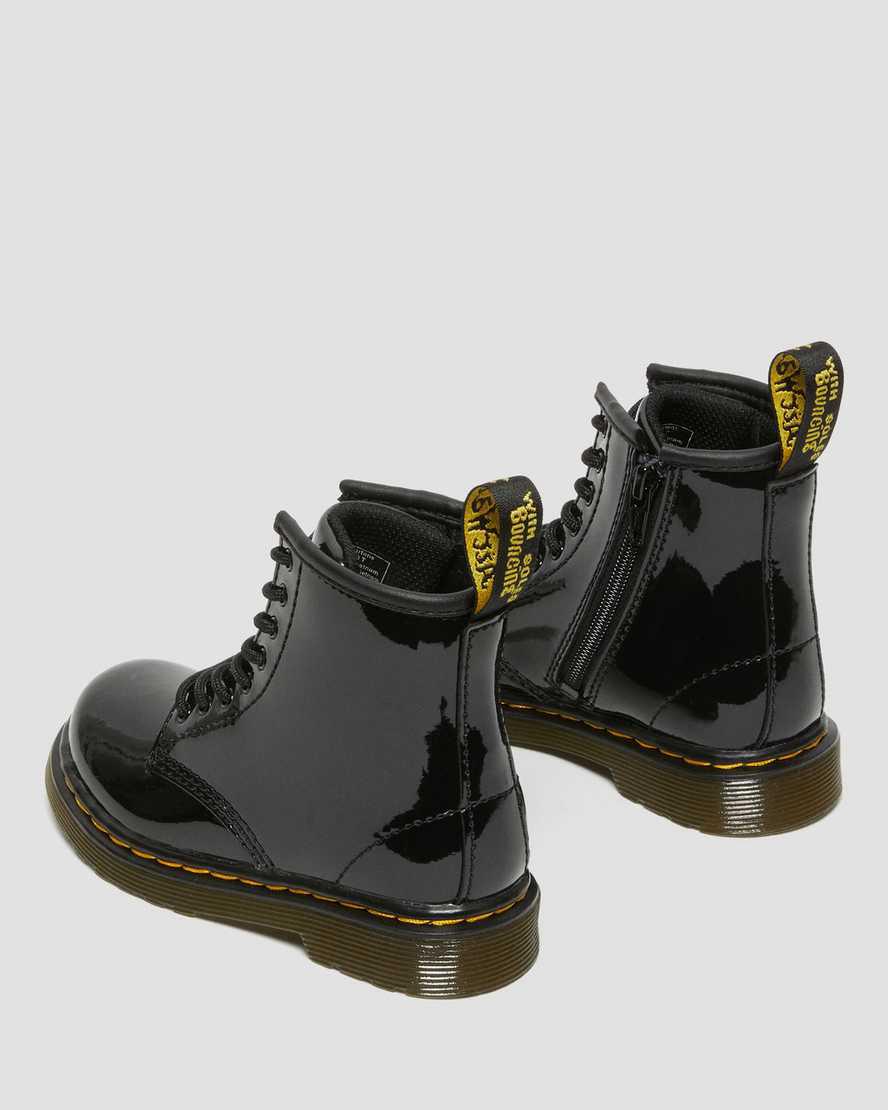 Dr Martens Toddler 1460 Rugan Deri Çocuk Bağcıklı Bot Siyah  Türkiye |  04638-XCRB