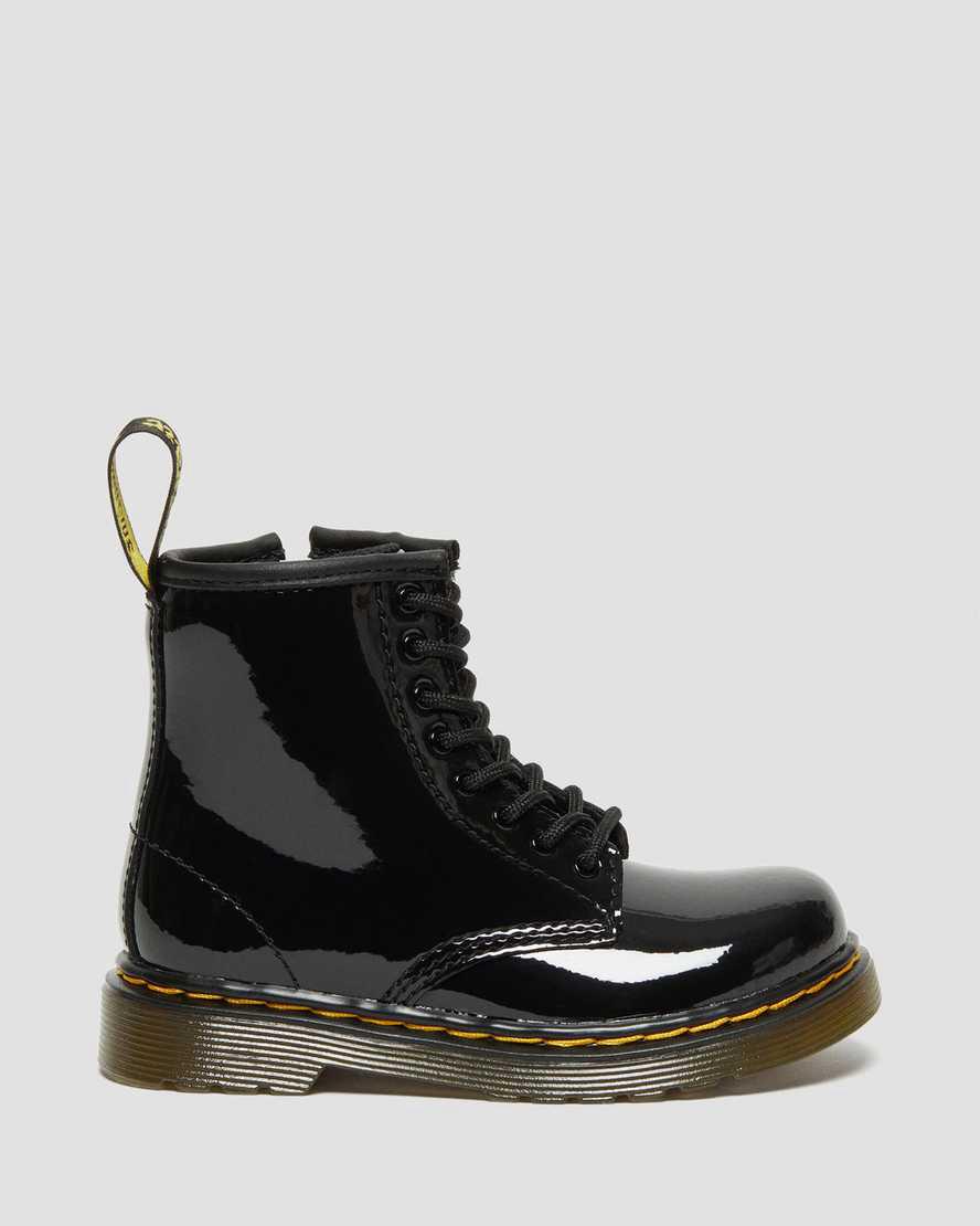 Dr Martens Toddler 1460 Rugan Deri Çocuk Bağcıklı Bot Siyah  Türkiye |  04638-XCRB