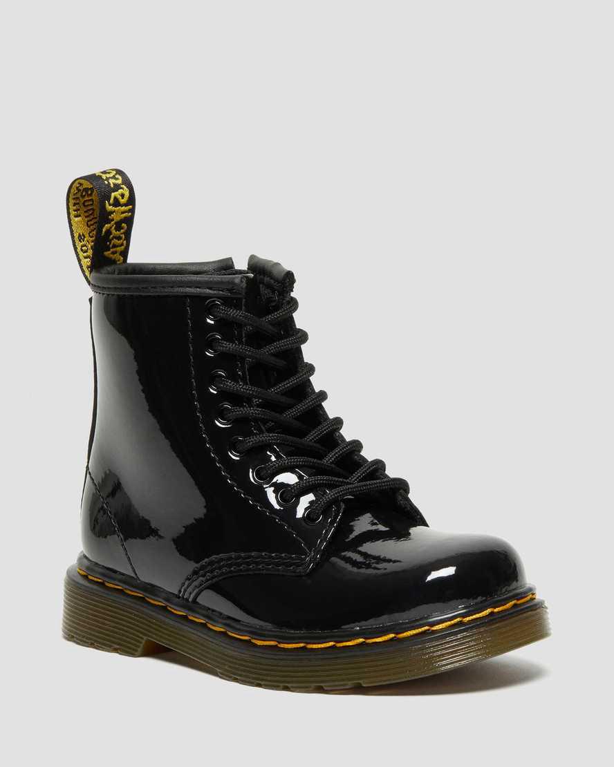 Dr Martens Toddler 1460 Rugan Deri Çocuk Bağcıklı Bot Siyah  Türkiye |  04638-XCRB