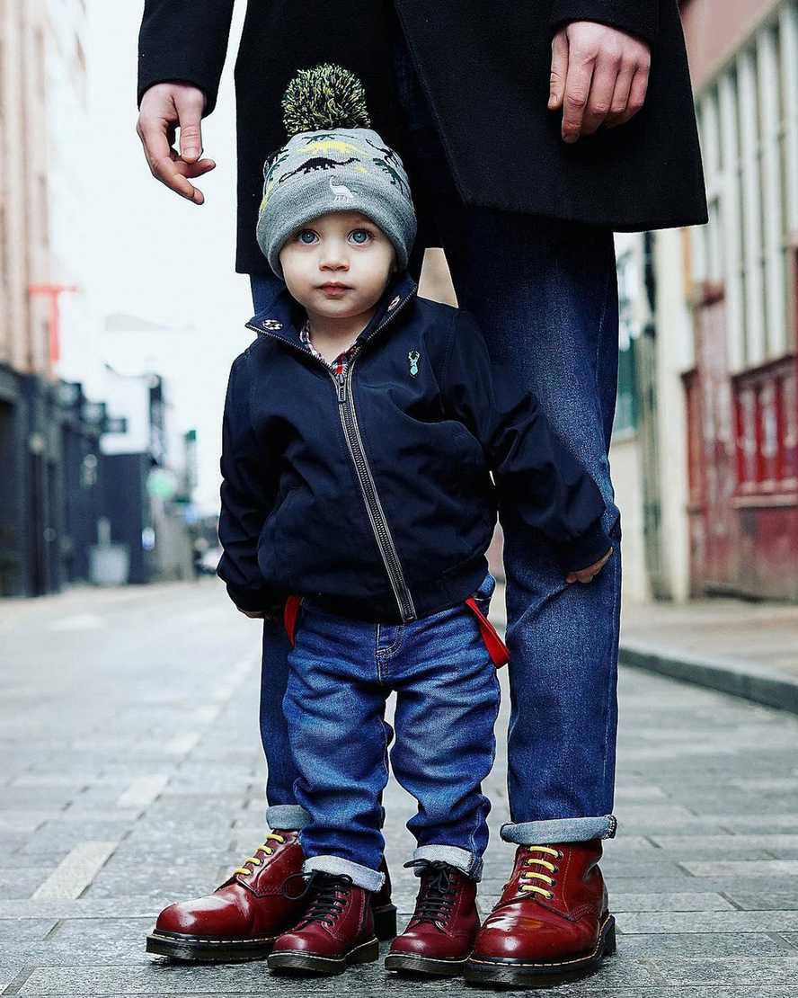 Dr Martens Toddler 1460 Softy T Deri Çocuk Bağcıklı Bot Kırmızı  Türkiye |  70853-PDFV