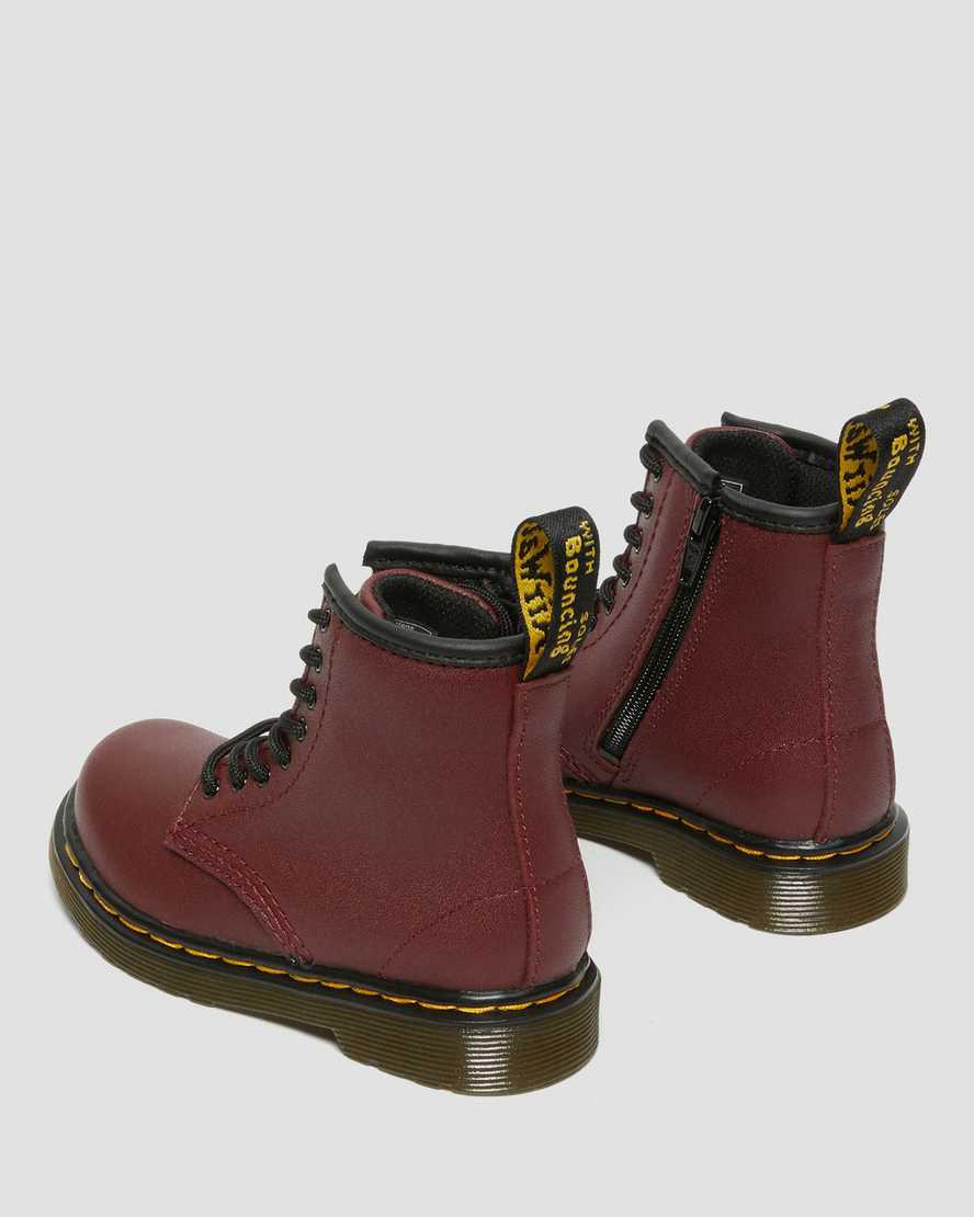Dr Martens Toddler 1460 Softy T Deri Çocuk Bağcıklı Bot Kırmızı  Türkiye |  70853-PDFV