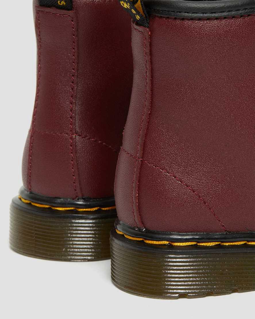 Dr Martens Toddler 1460 Softy T Deri Çocuk Bağcıklı Bot Kırmızı  Türkiye |  70853-PDFV